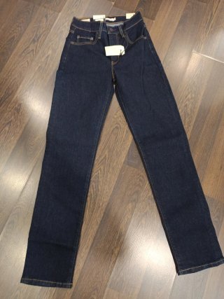 Levi's 724 Mujer Slim Straight Azul