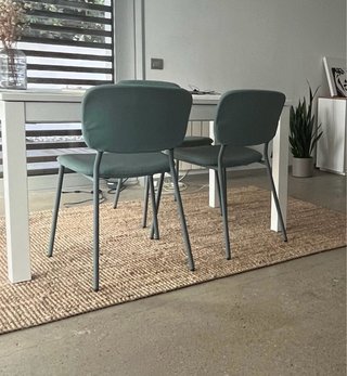 5 Sillas IKEA Verdes