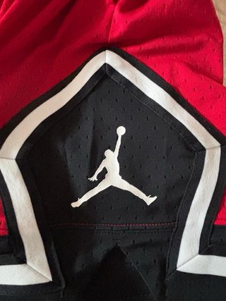 Pack de 2 pantalones cortos Jordan rojos y negros