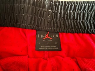 Pack de 2 pantalones cortos Jordan rojos y negros