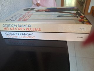 Lote 2 Libros Gordon Ramsay (Canal Cocina)