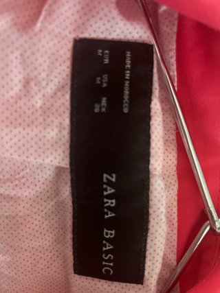 Blazer Zara Rosa