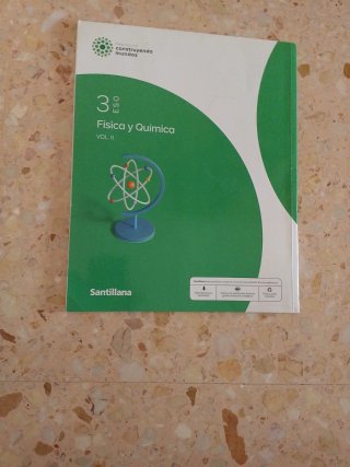 Libro de 3 de eso de física y quimica