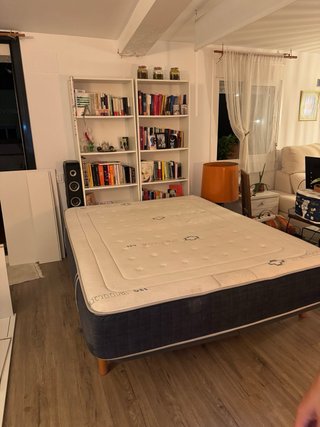 Cama y somier 150cmx190cm