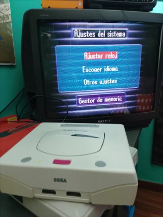 🇯🇵🇯🇵SEGA SATURN JAPONESA BLANCA🇯🇵🇯🇵