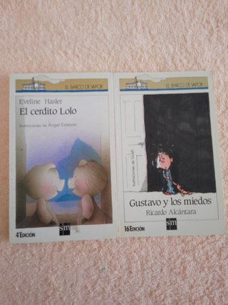 LOTE (IV) DE 10 LIBROS EL BARCO DE VAPOR (blancos)