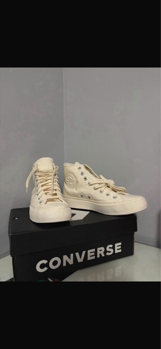 Converse crema altas