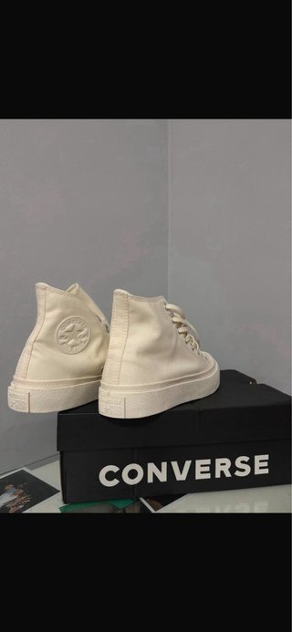 Converse crema altas