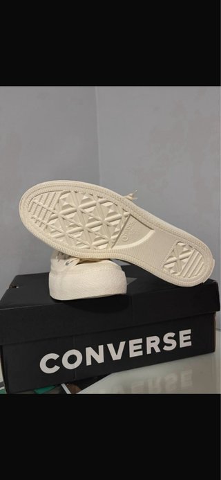 Converse crema altas