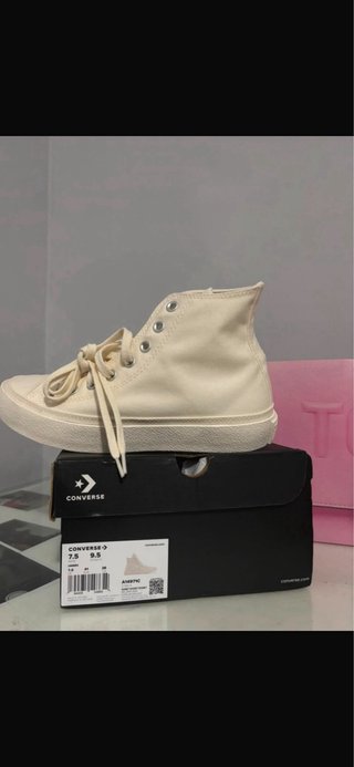 Converse crema altas