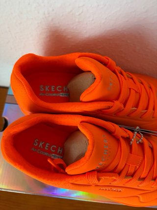 Zapatillas Skechers Naranja Talla 37 Nuevas