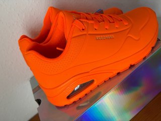 Zapatillas Skechers Naranja Talla 37 Nuevas