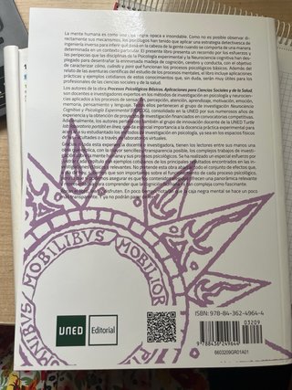 Procesos Psicológicos Básicos UNED