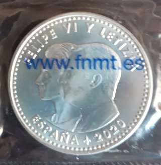 Moneda Plata 30€ España 2020 y 2021