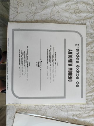 2 Vinilos LP Antoñita Moreno Flamenco