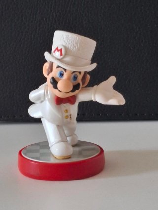 Amiibo Mario Traje Blanco