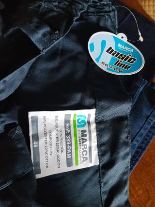 Pantalones de trabajo azul . Talla 40 y 44 (1)