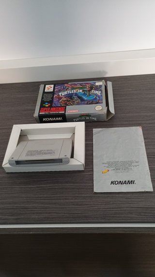 🇪🇸TMNT IV Turtles in Time SNES PAL Konami