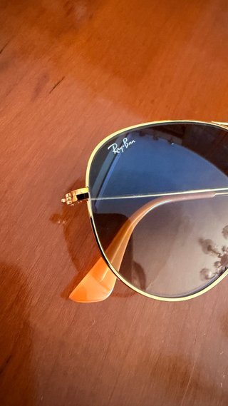 Gafas de Sol Ray-Ban Aviador Doradas Marrones