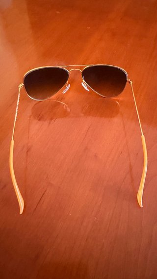 Gafas de Sol Ray-Ban Aviador Doradas Marrones