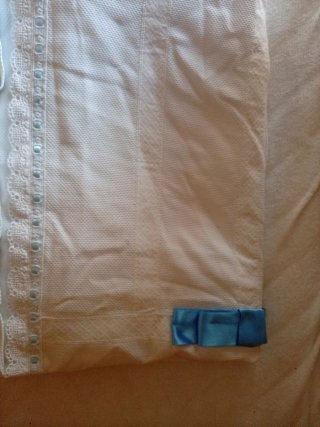 Colcha de cuna piqué blanca