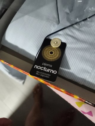Pijama Rayas Azul Hombre
