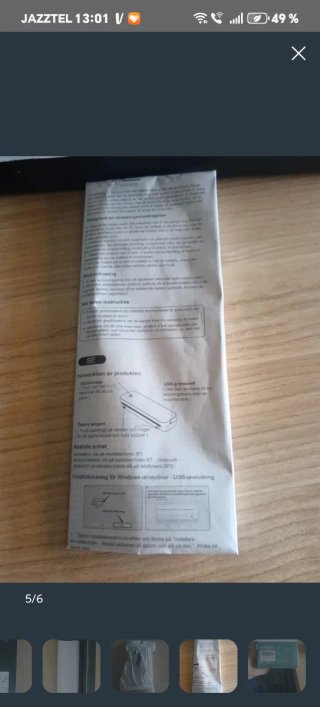 Impresora Portátil A4 ByteCintia