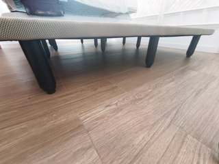 Base tapizada cama 105x190 cm beige