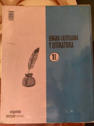 Libro 1bachillerato Lengua castellana y literatura