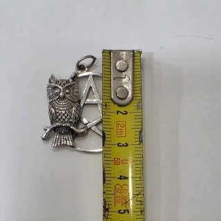 Pentagrama Plata 925 con Búho