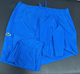 Conjunto Chándal Lacoste Azul Cuadros