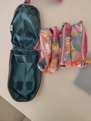 Estuche MILAN grande 4 compartimentos