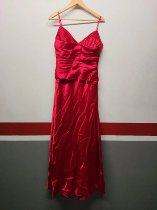 Vestido fiesta rojo Easy Wear Talla L
