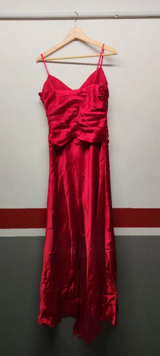 Vestido fiesta rojo Easy Wear Talla L