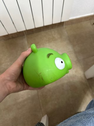 Hucha Cerdo Verde Angry Birds