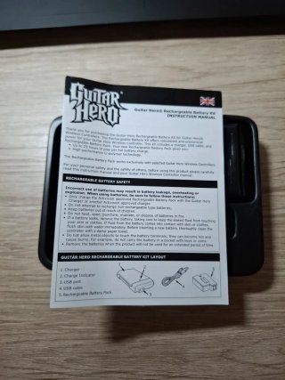 Kit Batería Recargable Guitar Hero Oficial