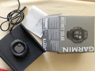 Reloj Garmin Instinct Solar Negro/Gris