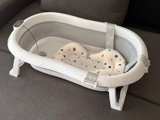 Bañera Plegable Bebé 80x50x22 cm