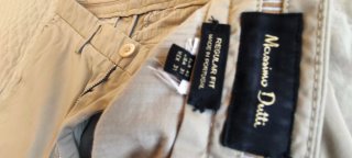 Pantalones Chinos Massimo Dutti Beige