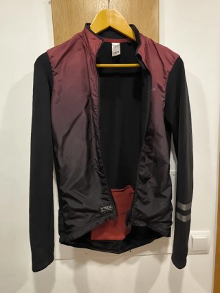 Maillot Ciclismo TRIBAN RC500 SHIELD Negro/Burdeos