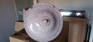 Sopera antigua porcelana con tapa