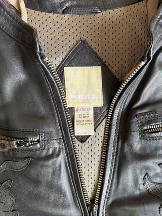Cazadora Cuero DIESEL XL Auténtica