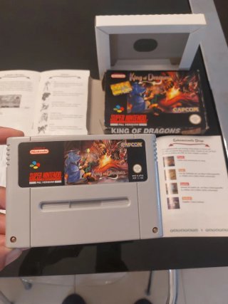 Super Nintendo King of Dragons PAL