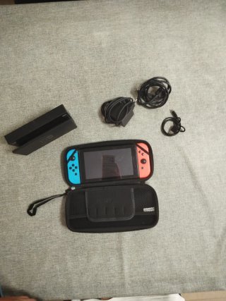Nintendo Switch + funda + dos mandos