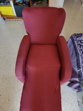 Sillón reclinable con masajeador