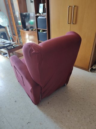 Sillón reclinable con masajeador