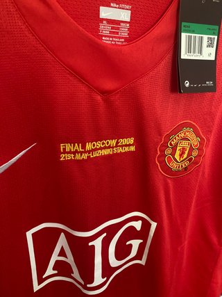 Camiseta M. United Ronaldo UCL Nike Talla XL