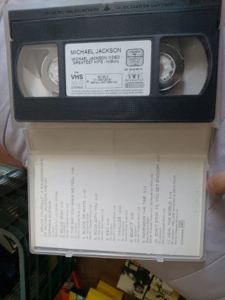 Michael Jackson Video Greatest Hits VHS