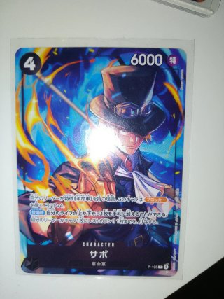 Carta One Piece Sabo P-105