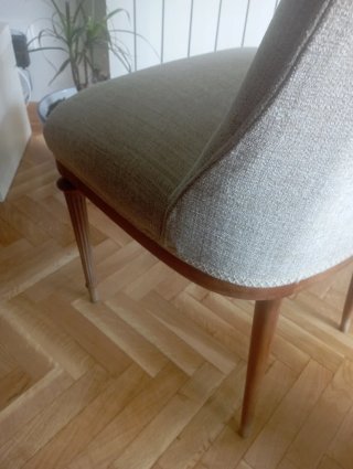 6 Sillas Comedor Tapizadas Imperio